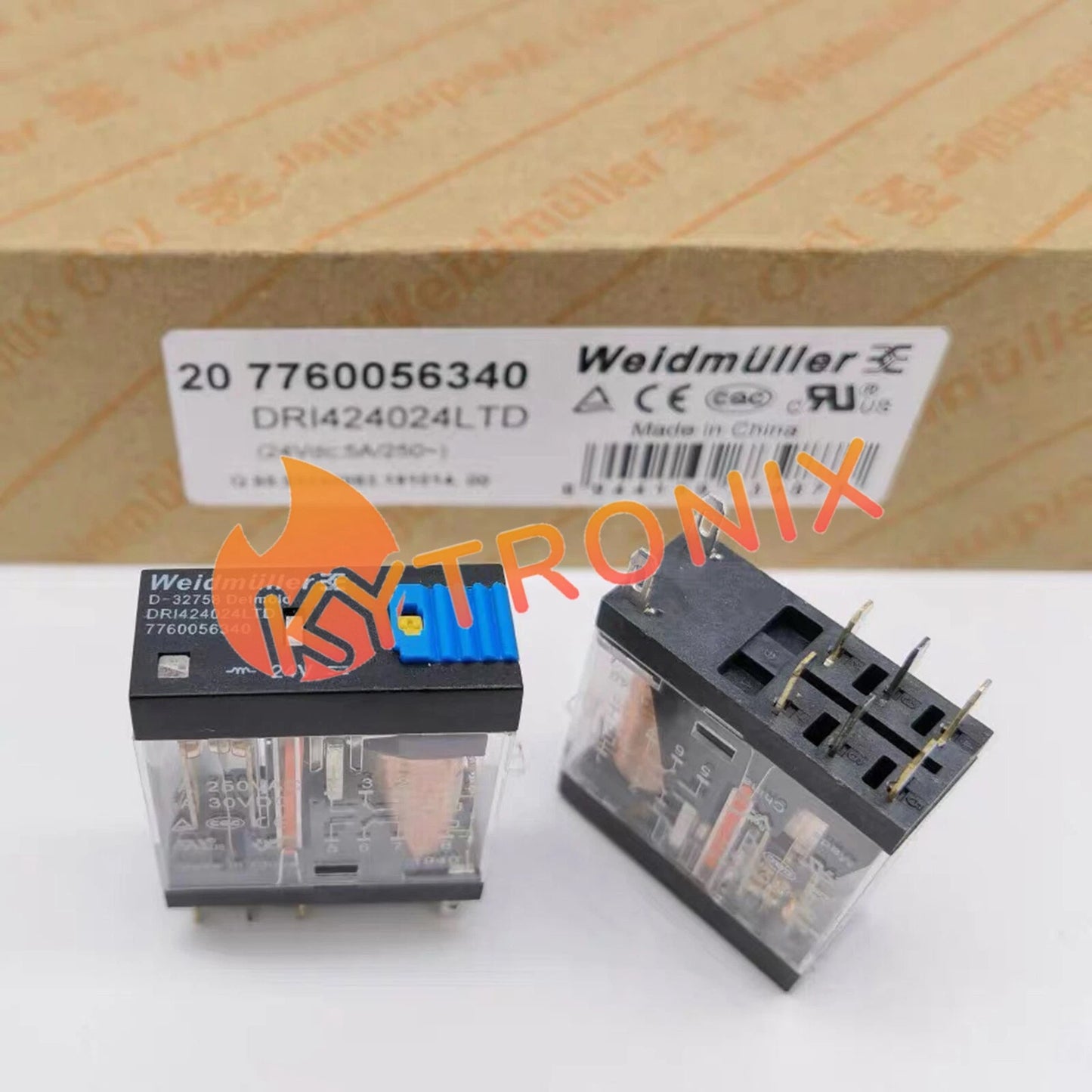20pcs/Box Weidmuller DRI424024LTD 7760056340 Relay