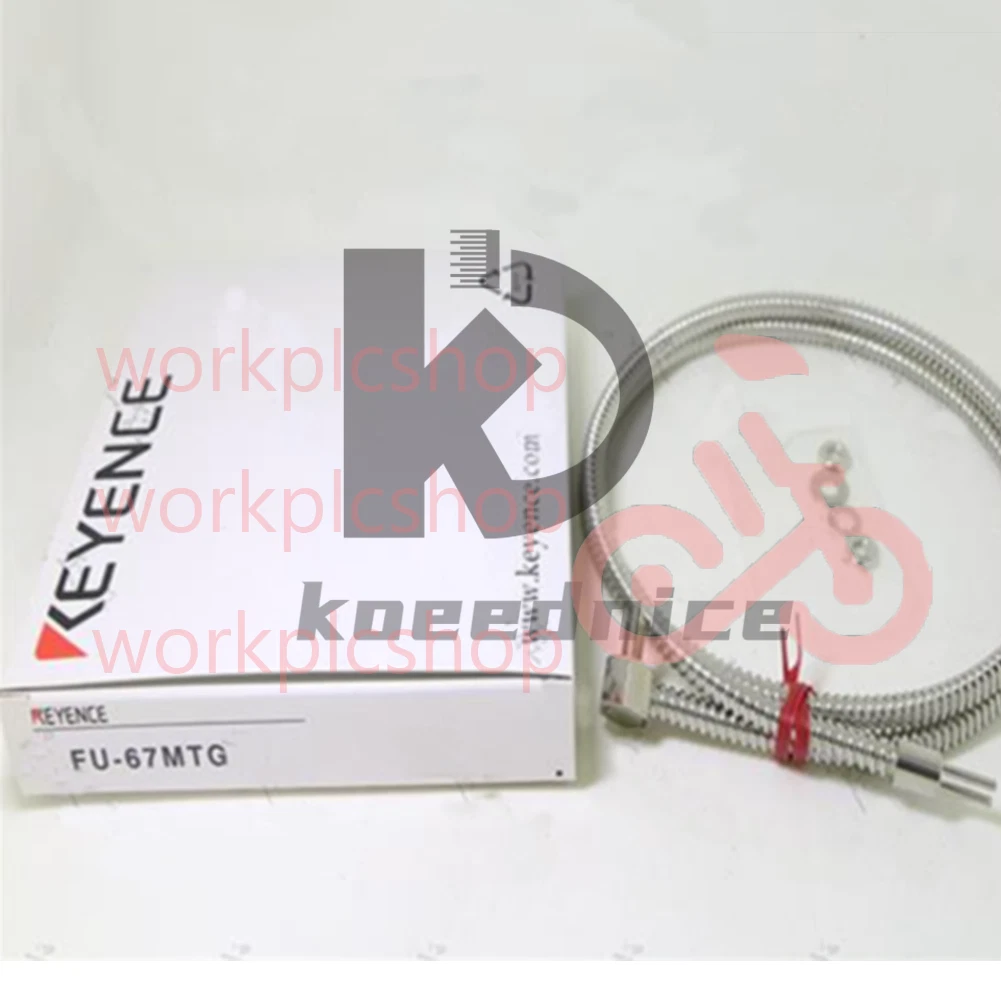 1PCS KEYENCE Optical fiber sensor FU-67MTG