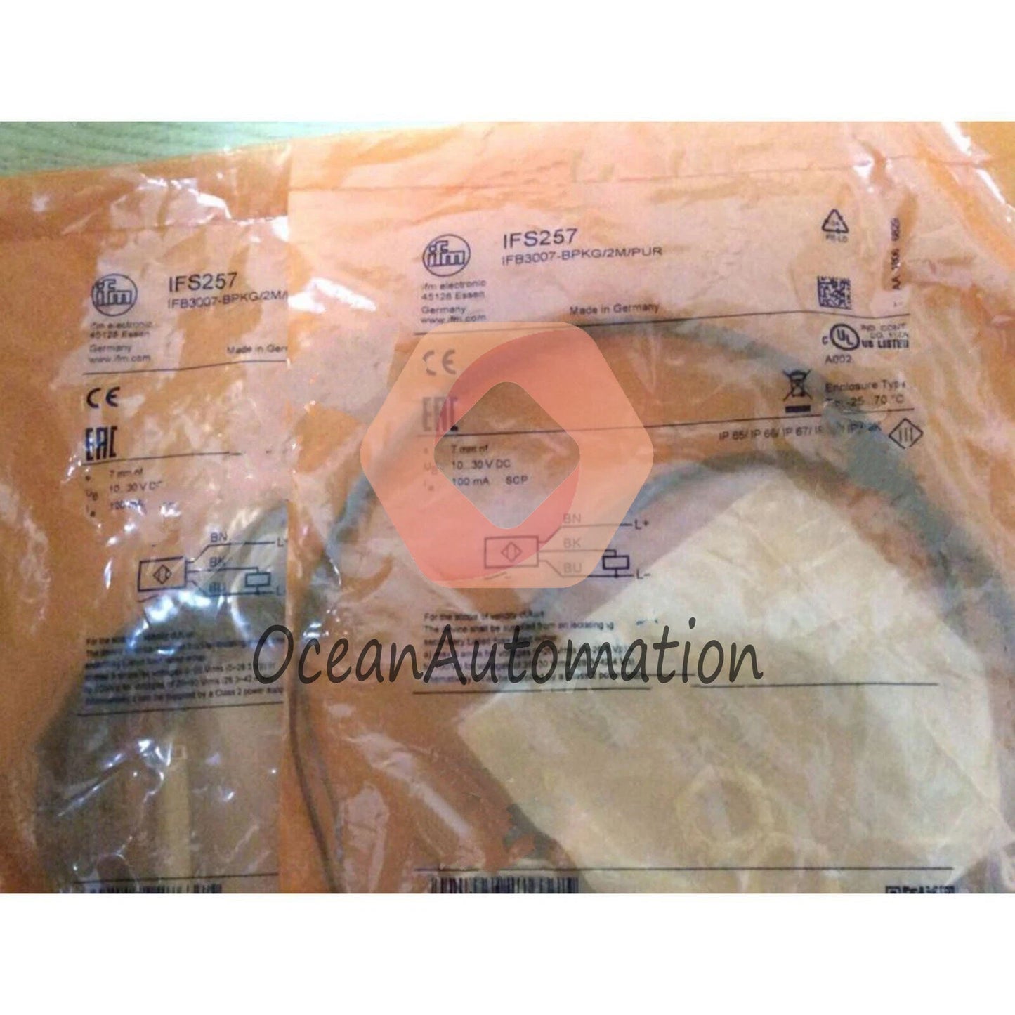 For IFM IFS257 Proximity Sensor