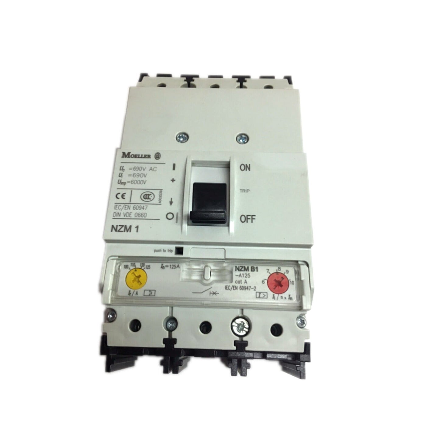 Eaton Molleher NZMB1-A125 Circuit Breaker 1-Piece - EATON