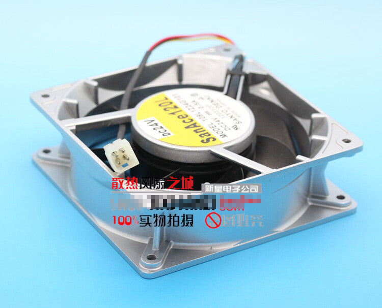 1pcs Sanyo 109L1224G101 24V 0.5A 12038 120mm inverter cooling fan