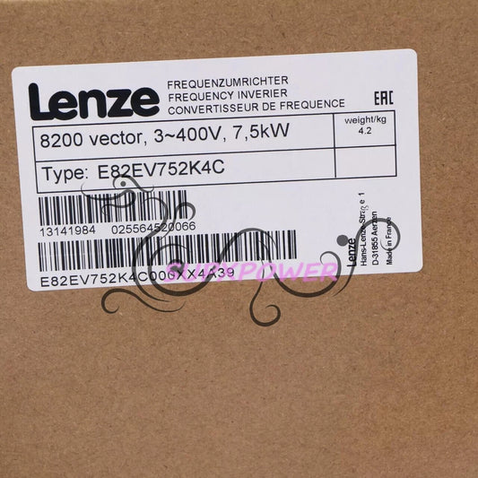 LENZE E82EV752K4C Frequency Converter 75KW #su