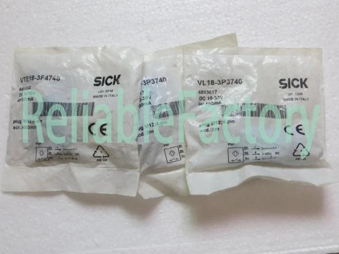 1PCS SICK VL18-3P3740 VL183P3740 PHOTOELECTRIC SENSOR - FREE SHIPPING
