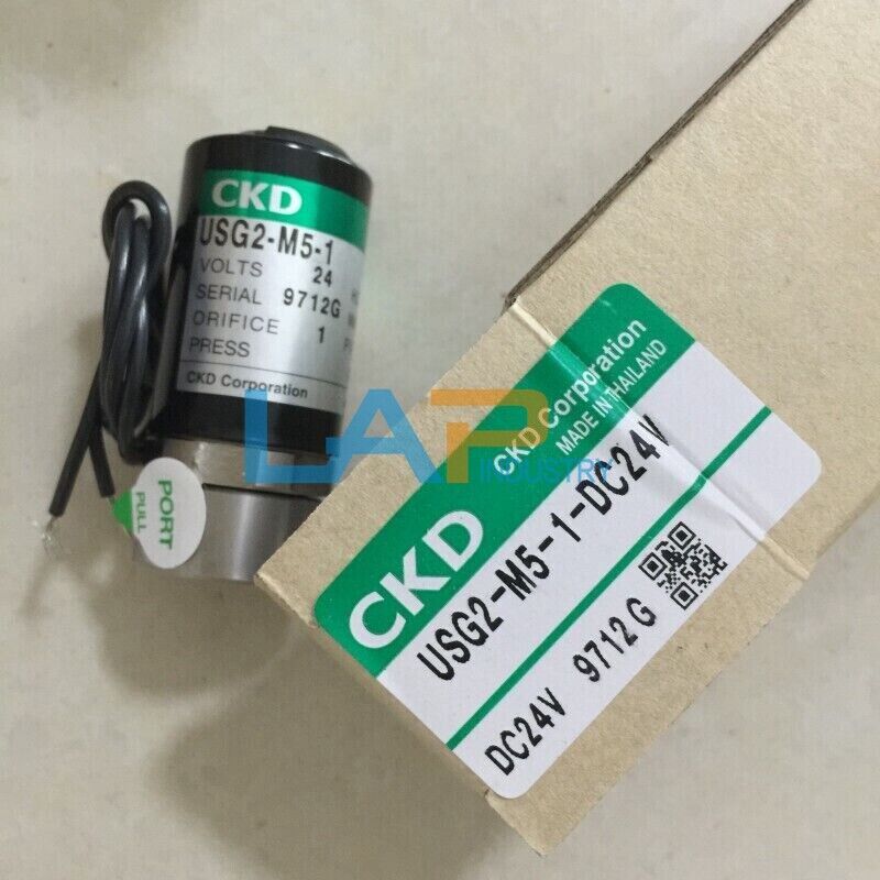 CKD Solenoid Valve USG2-M5-1-DC24V - New and Reliable - CKD