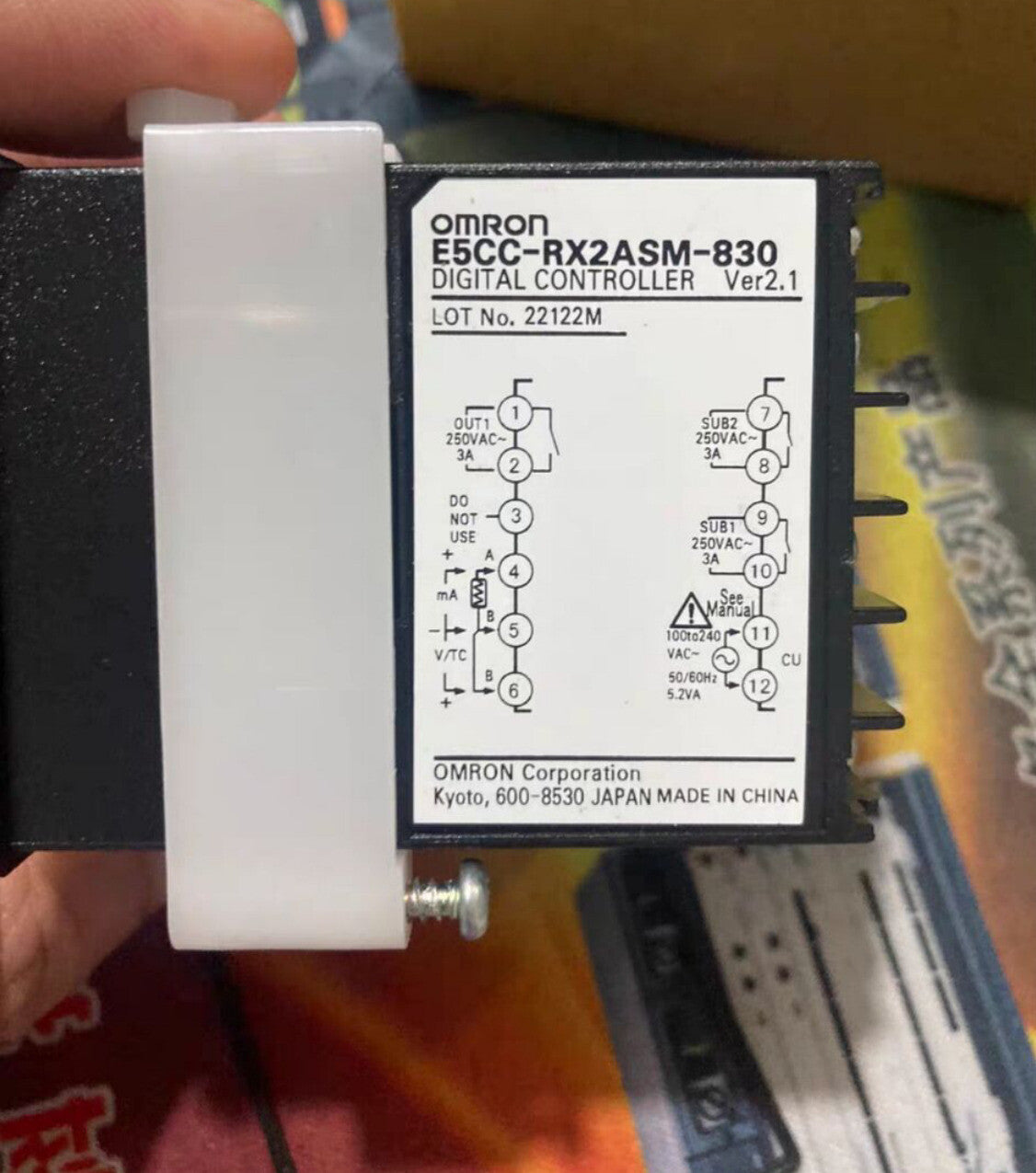 Omron E5CC-RX2ASM-830 Temperature Controller 100-240VAC Free Ship