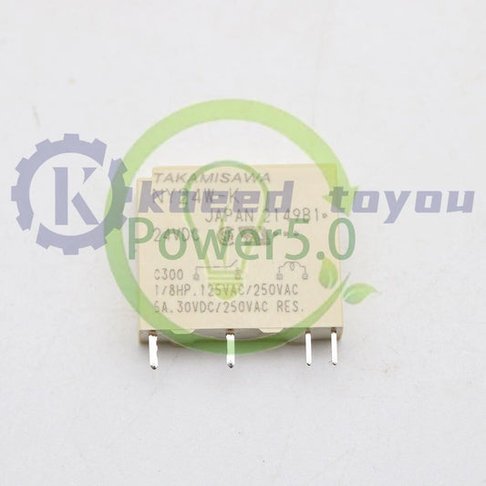 TAKAMISAWA NY24W-K 24VDC DC24V Power Relay 4Pins 5A 5PCS~