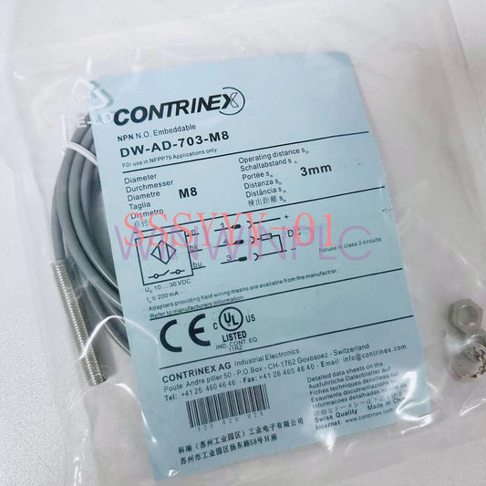 1PCS For CONTRIENX inductive proximity switch DW-AD-703-M8 3mm