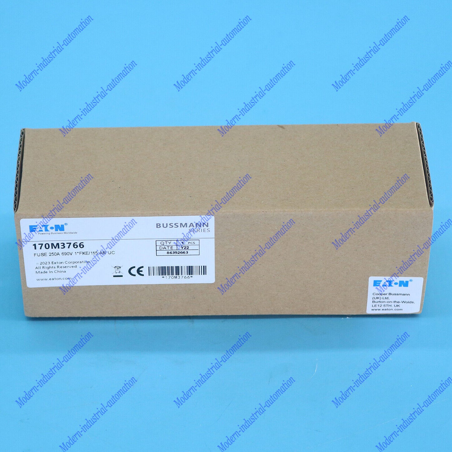 new 1PC BUSSMANN 170M3766 250A 690V FUSE - BUSSMANN