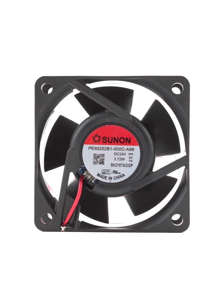 SUNON PE60252B1-000C-A99 6025 24V 3.72W 2-Wire Inverter Axial Cooling Fan