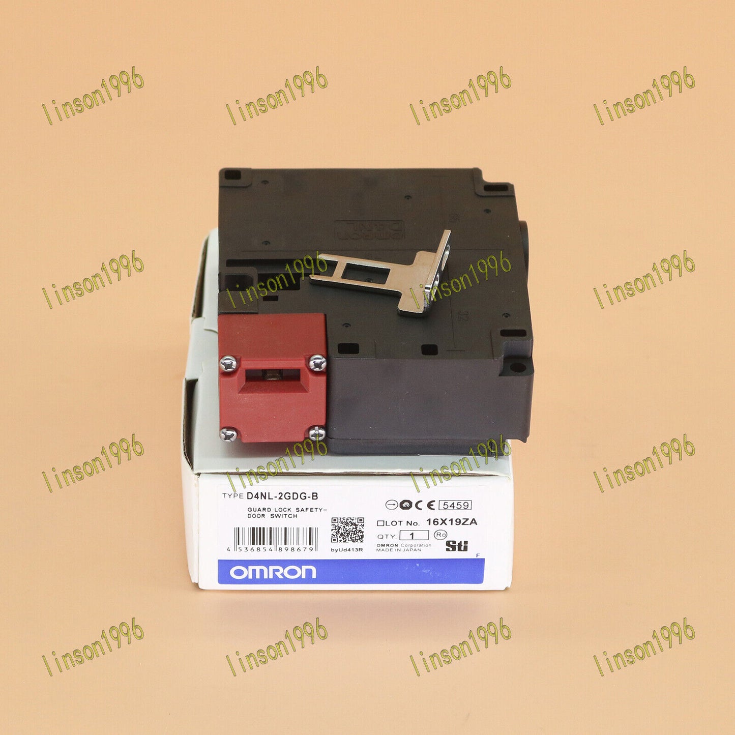 OMRON Electromagnetic Lock Switch D4NL-2GDG-B Safety Door Switch Fast Ship - OMRON