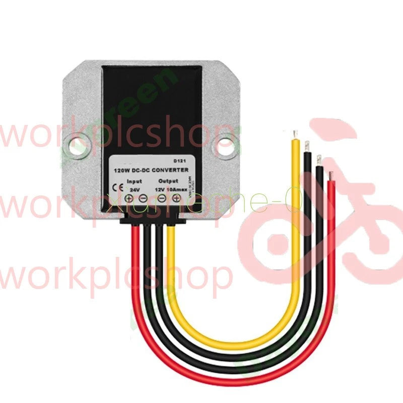 Voltage converter DC 24V to DC 12V 120W 10A stepdown converter truck adapter M