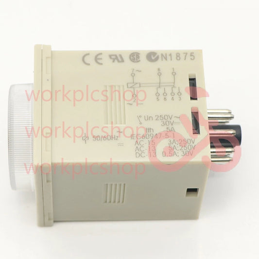 1PCS H3CRA8 Omron H3CR-A8 100-240VAC 100-125VDC Timer Modules US