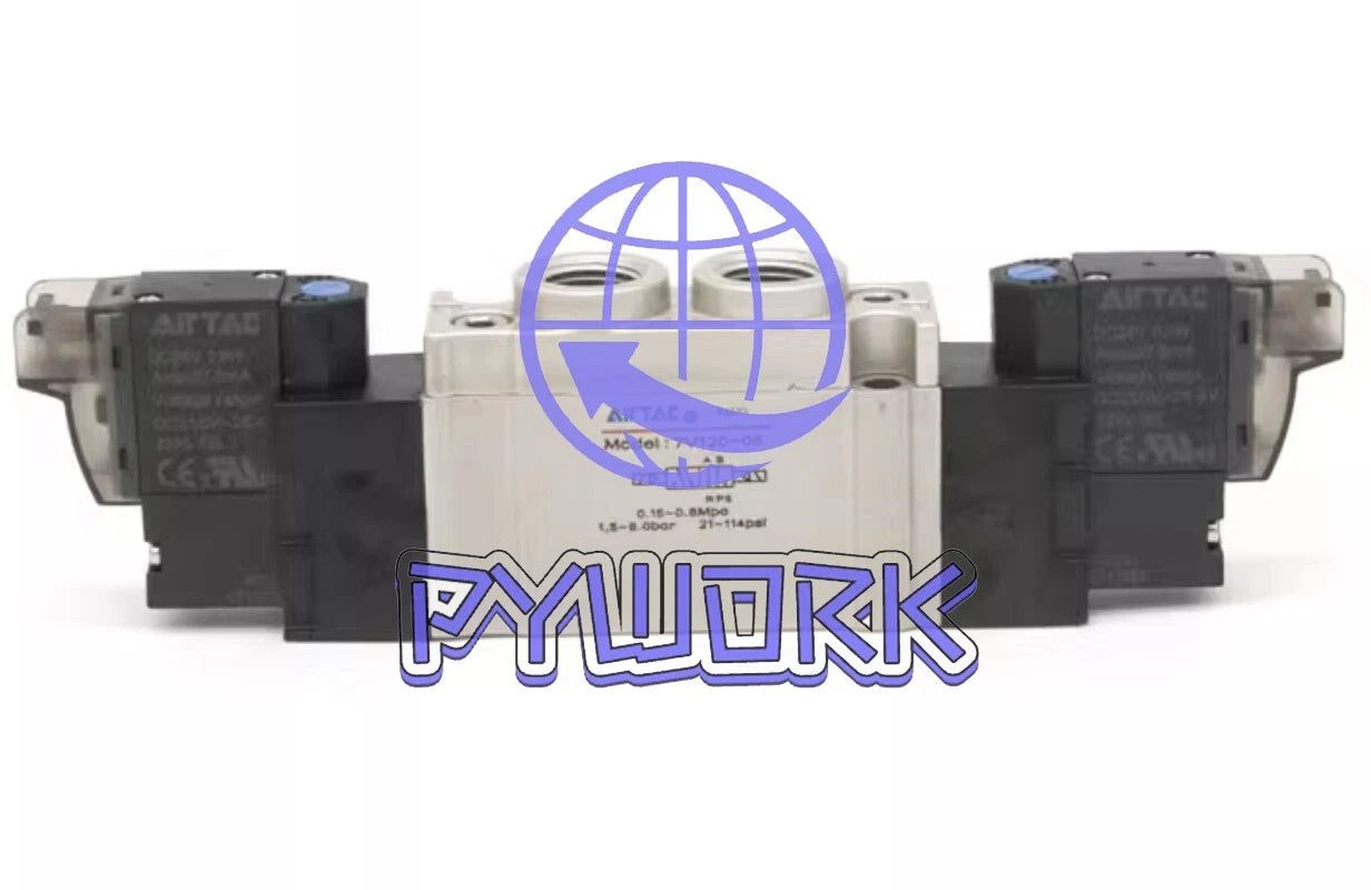 AIRTAC Solenoid Valves Air Valves SY5220 7V120-06 DC12V 24V AC110V 220V 7V12006B