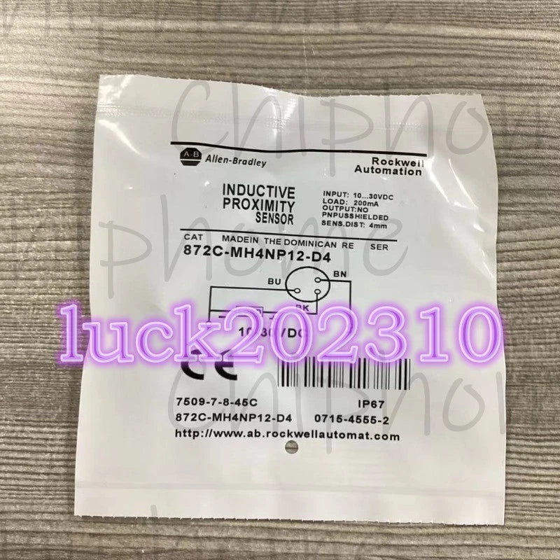 1 PCS 872C-MH4NP12-D4 Proximity switch 872C-MH4NP12-D4