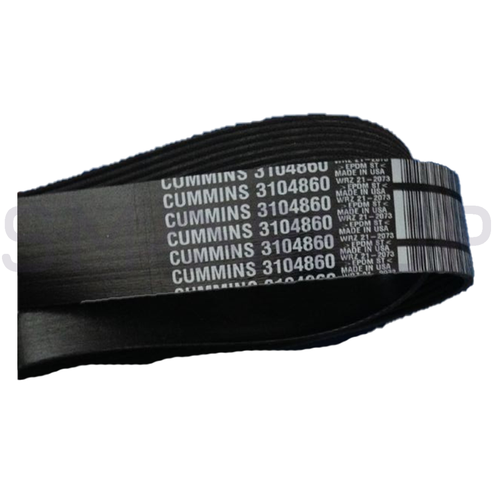 new In Box CUMMINS 3104860 Ribbed V-Belt - CUMMINS