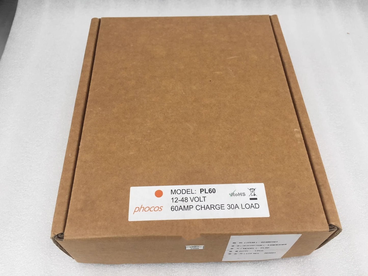 1Pcs Load Solar Charge Controller PL60 12-48V 60A Charge 30A