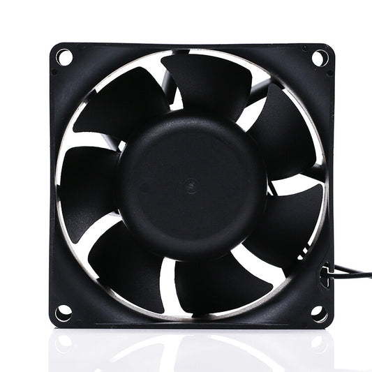 1pcs BOSSTOP EC8038HB 8038 8CM 7.0W 220V AC double ball cooling fan