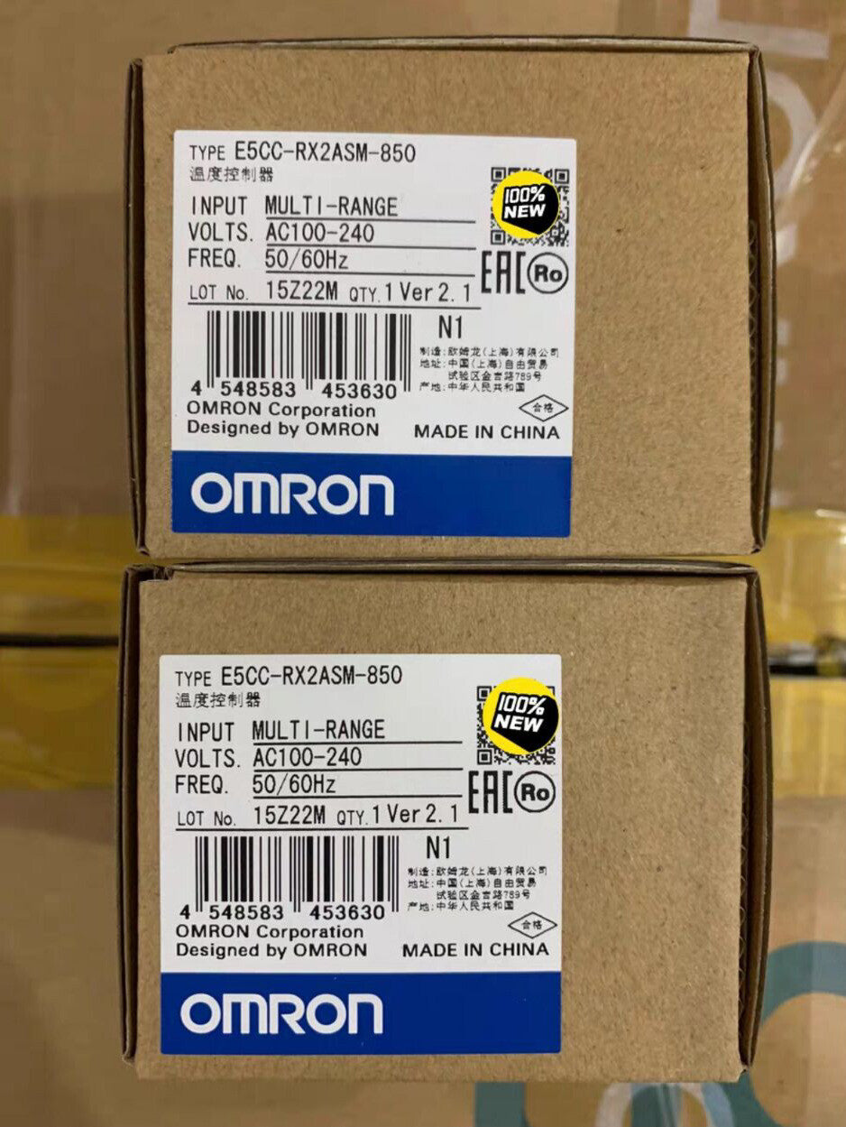 1PC Omron E5CC-RX2ASM-850 Temperature Controller 100-240VAC Free Ship