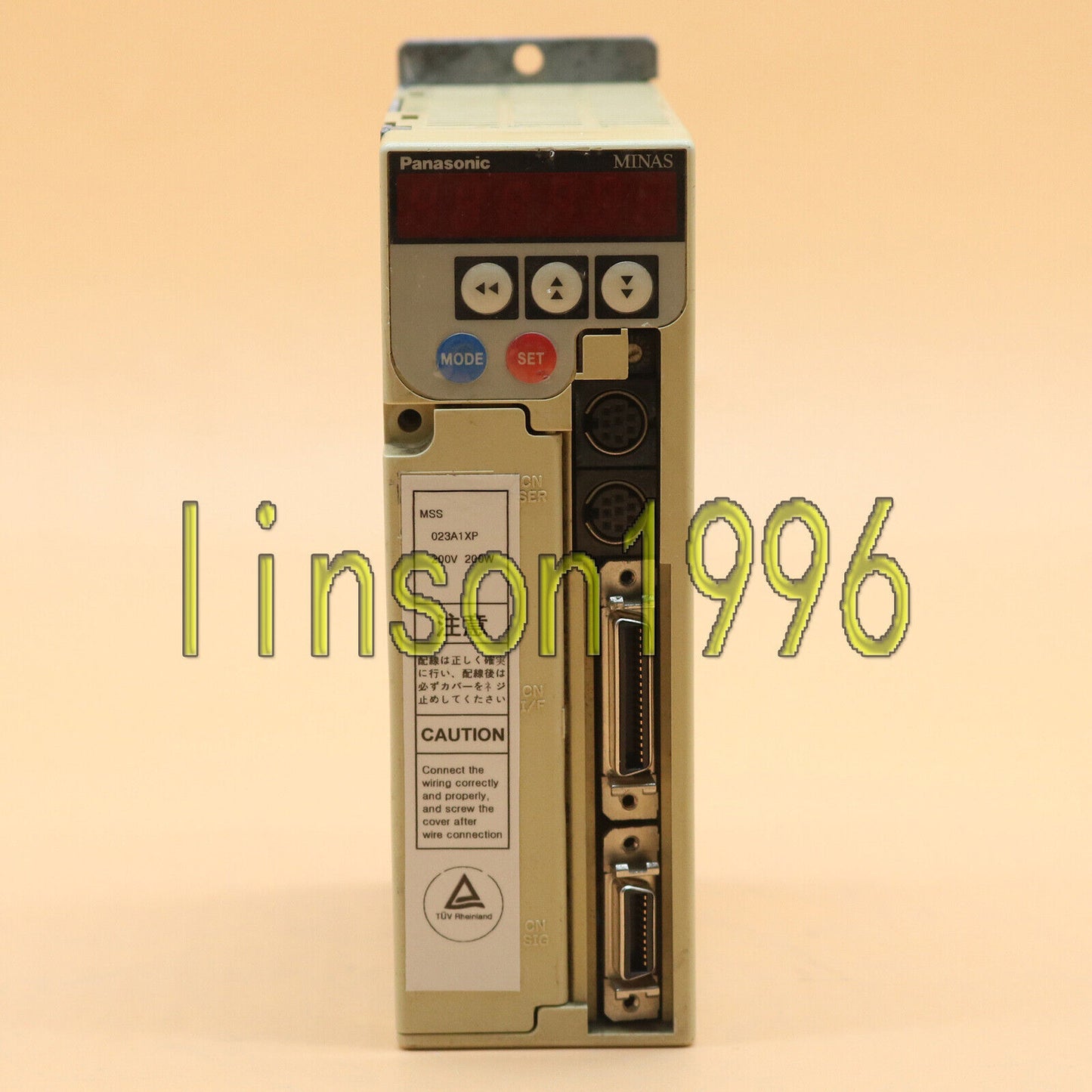 used Panasonic MSS023A1XP Servo Driver - PANASONIC