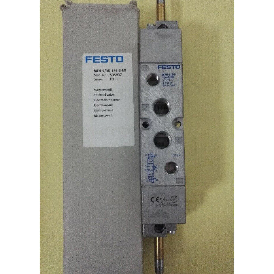 FESTO Solenoid Valve MFH-5/3G-1/4-B-EX ONE - FESTO