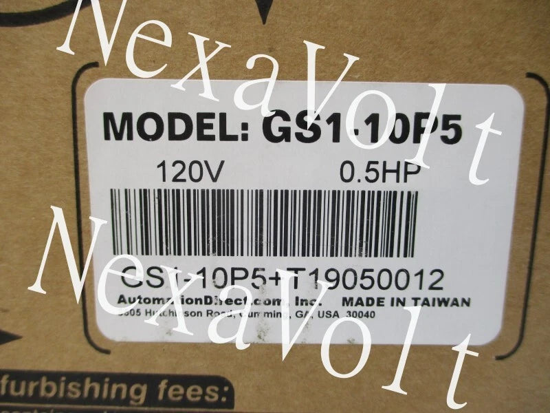 AUTOMATION DIRECT GS1-10P5 120V NSFS