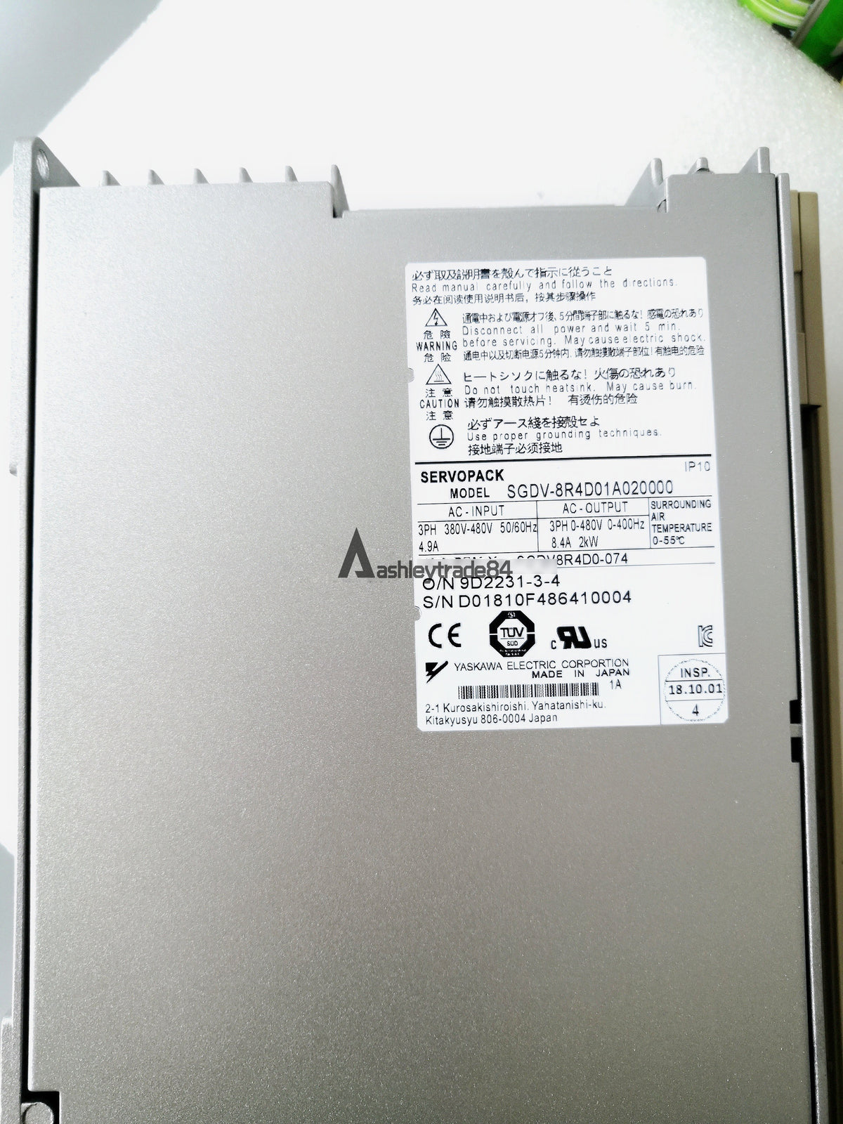 new 1PC YASKAWA SERVO DRIVE SGDV-8R4D01A020000