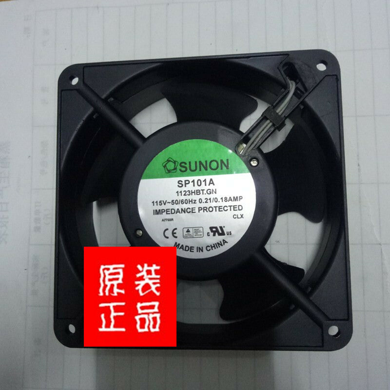 1pcs SUNON SP101A 1123HBT.GN AC115V 12038 axial flow cooling fan