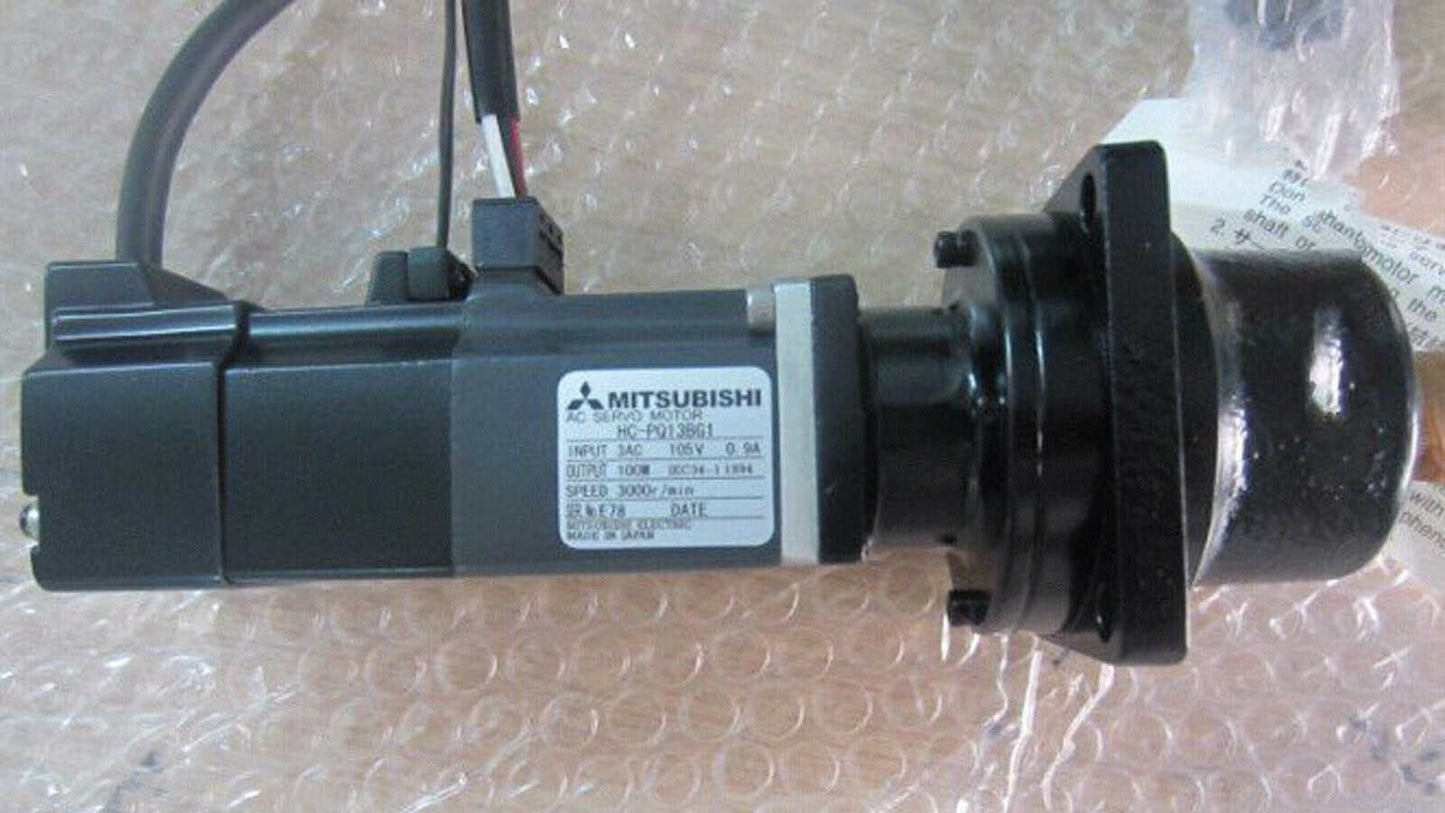 Mitsubishi AC servo motor HC-PQ13BG1 - MITSUBISHI