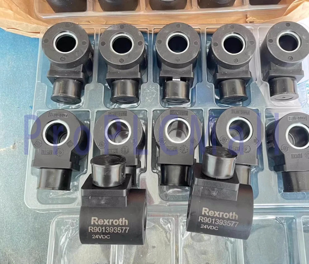 Rexroth R901393577 24V DC plug-in valve coil #F