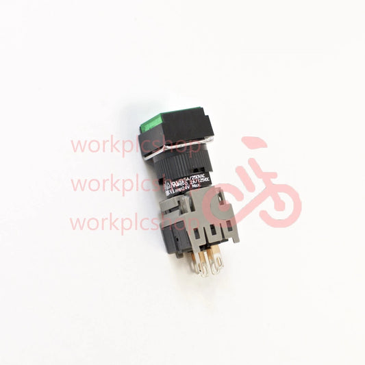 FUJI AH165-SLG11E3 Green Pushbutton Command Switch 24VDC LED (Pack of 5)