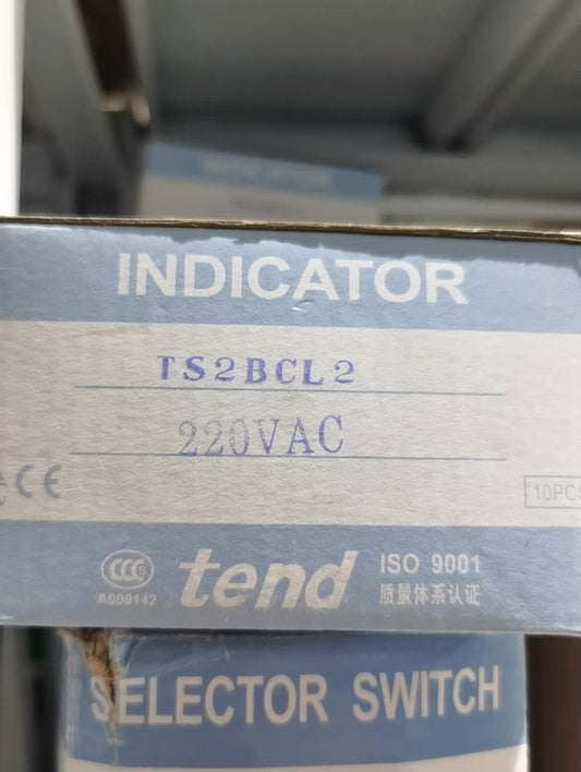 10PCS/1Box Tend TS2BCL2 Indicator 220VAC Free Ship