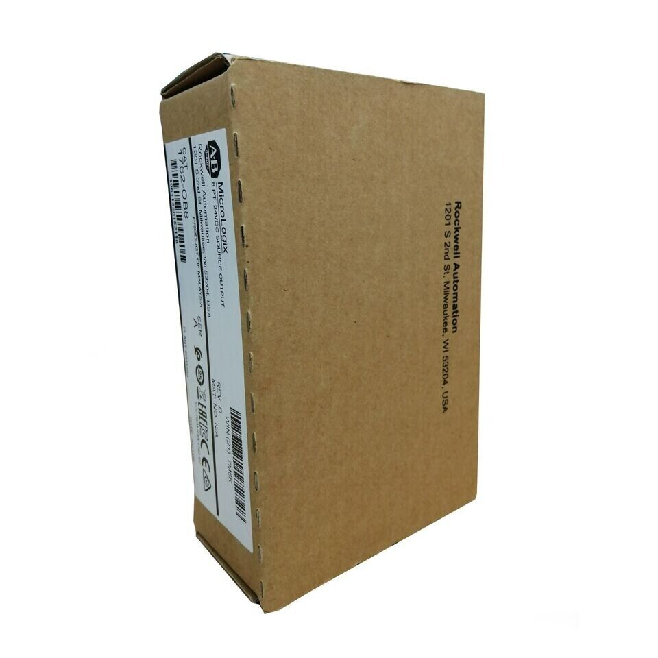 New Sealed Allen-Bradley 1762-OB8 PLC MicroLogix 8 Point Digital Output Module - ALLEN-BRADLEY