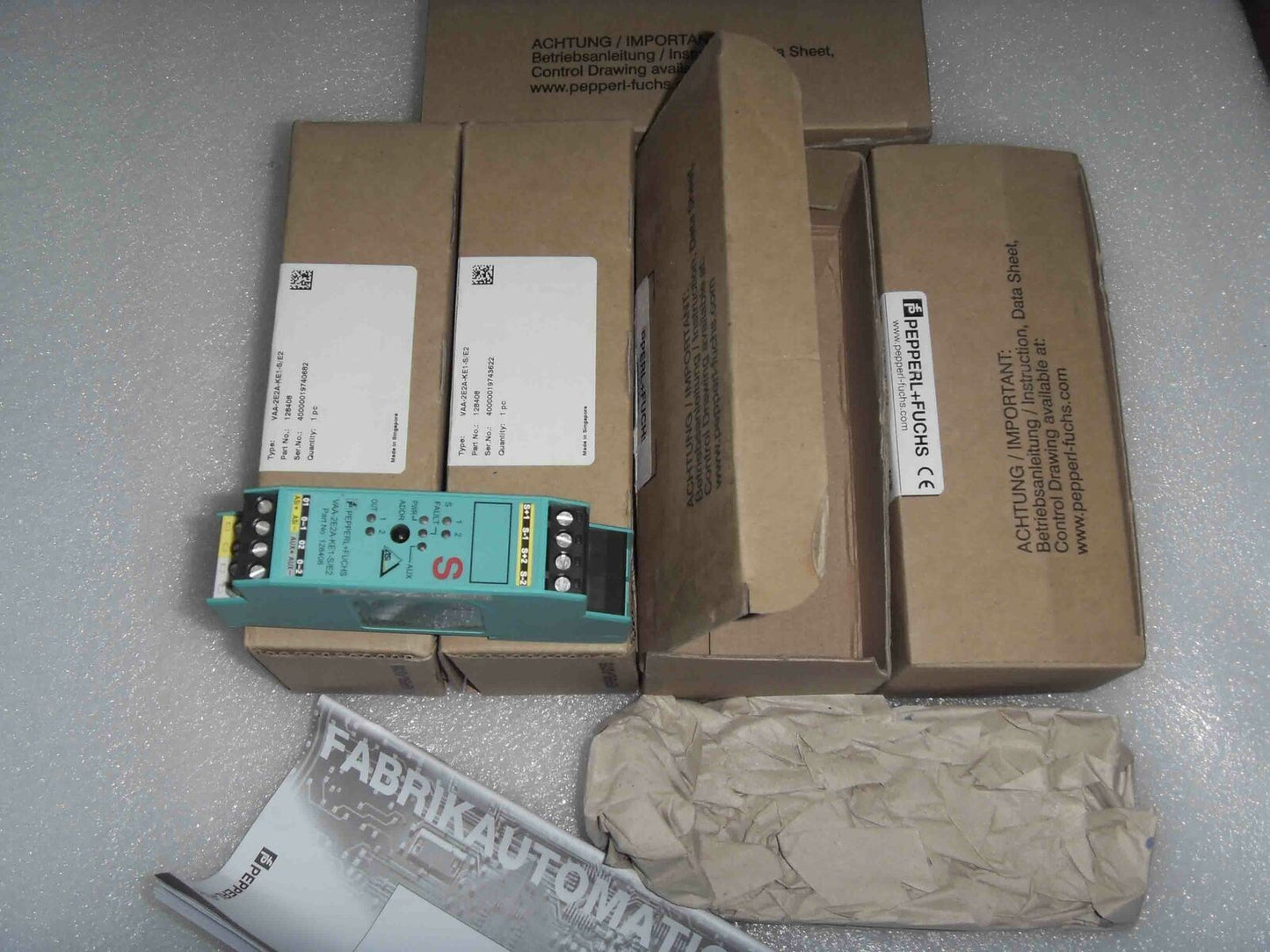 PEPPERL+FUCHS Safety Module VAA-2E2A-KE1-S/E2 - PEPPERL+FUCHS