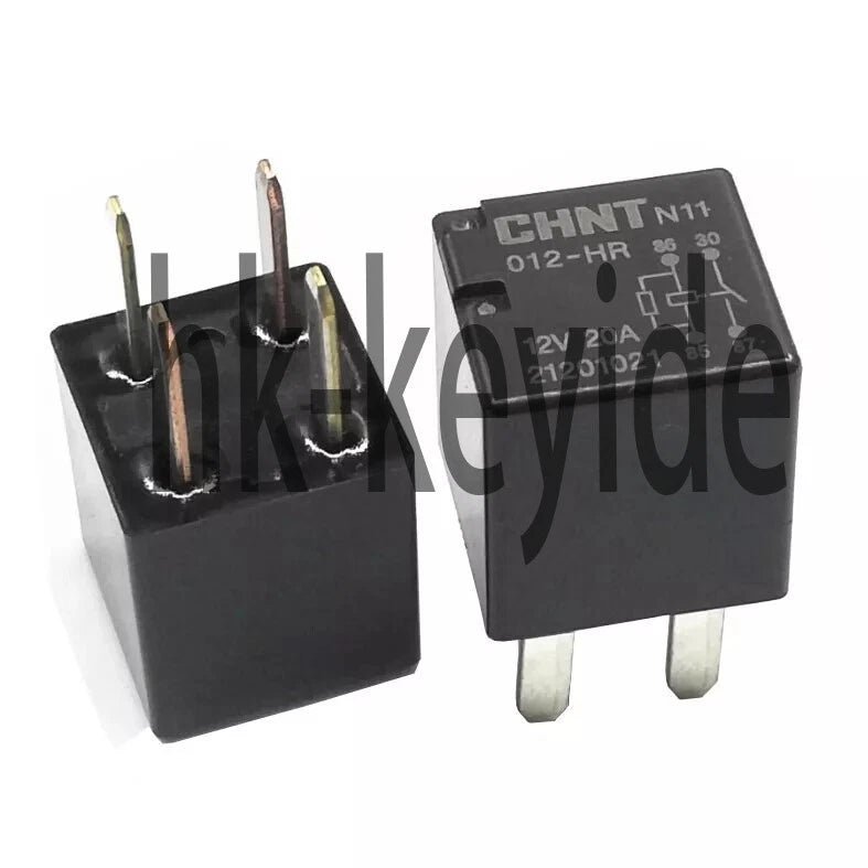 CHINT N11 012-HR 5pcs CHNT Relay 12v 20A 4 pin CF motor