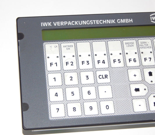 Used Control Panel Operator Console LAUER PCS Plus MPI PCS090.m PG 190.203.3 021098 - Reliable Enterprise Control System - LAEGER