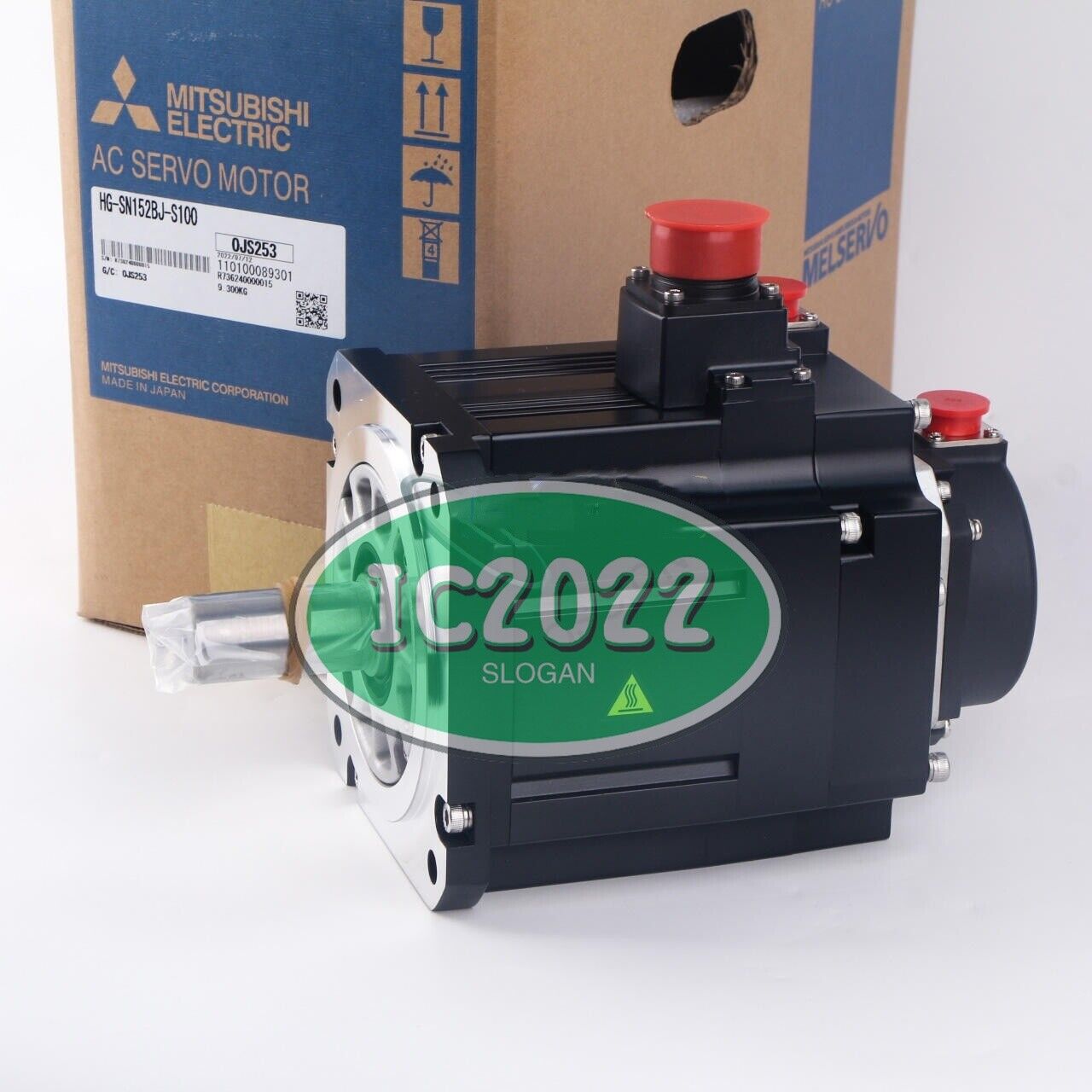 1PC New Mitsubishi AC Servo Motor HG-SN152BJ-S100 - MITSUBISHI