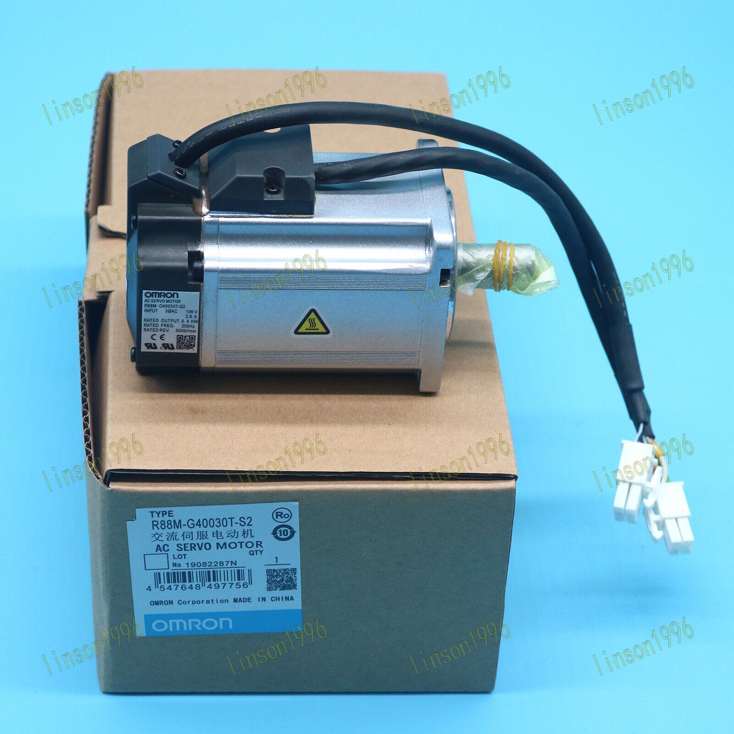 OMRON R88M-G40030T-S2 Servo Motor in Box – 1 Year - OMRON