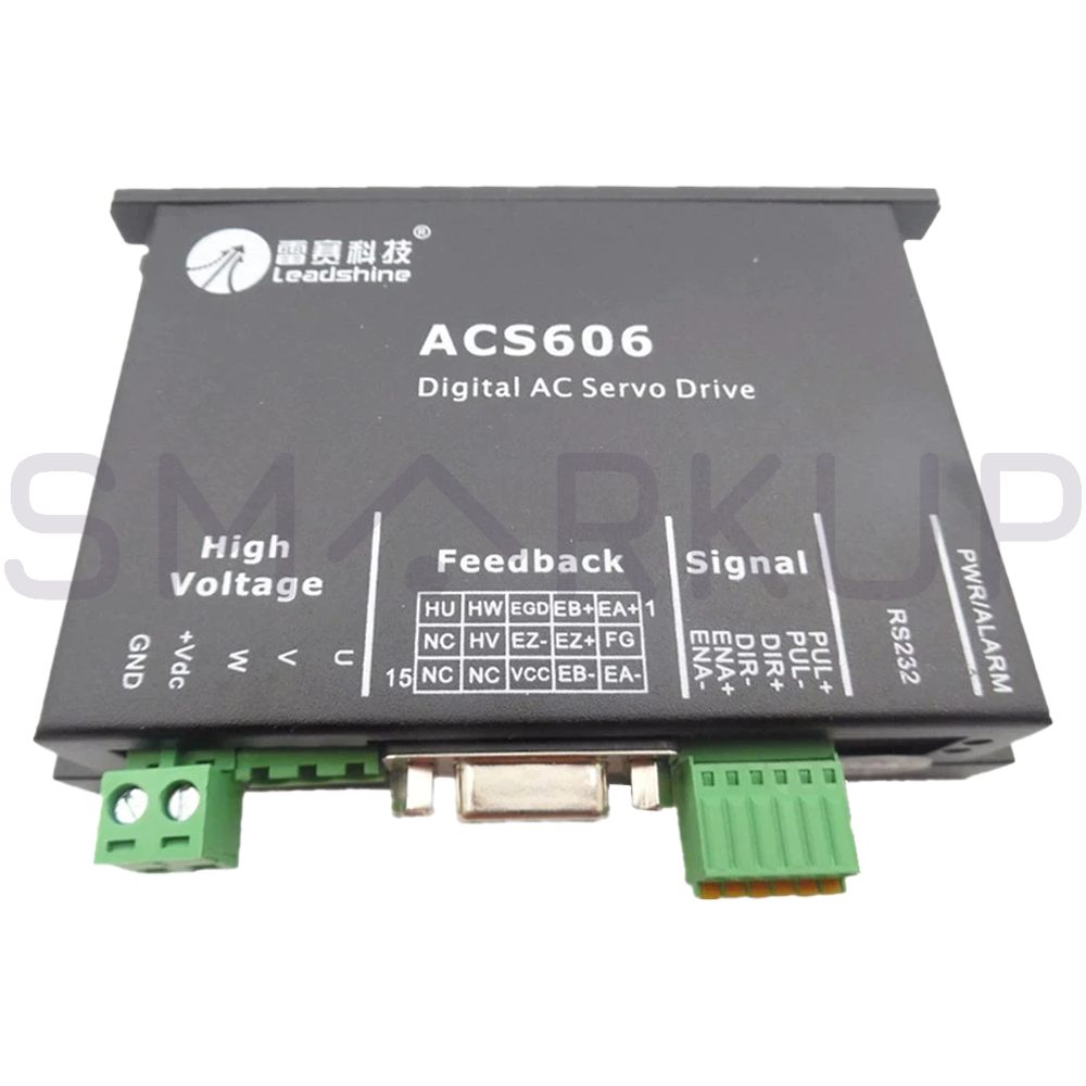 new In Box LEADSHINE ACS606 Digital AC Servo Drive 6A 10-200 W