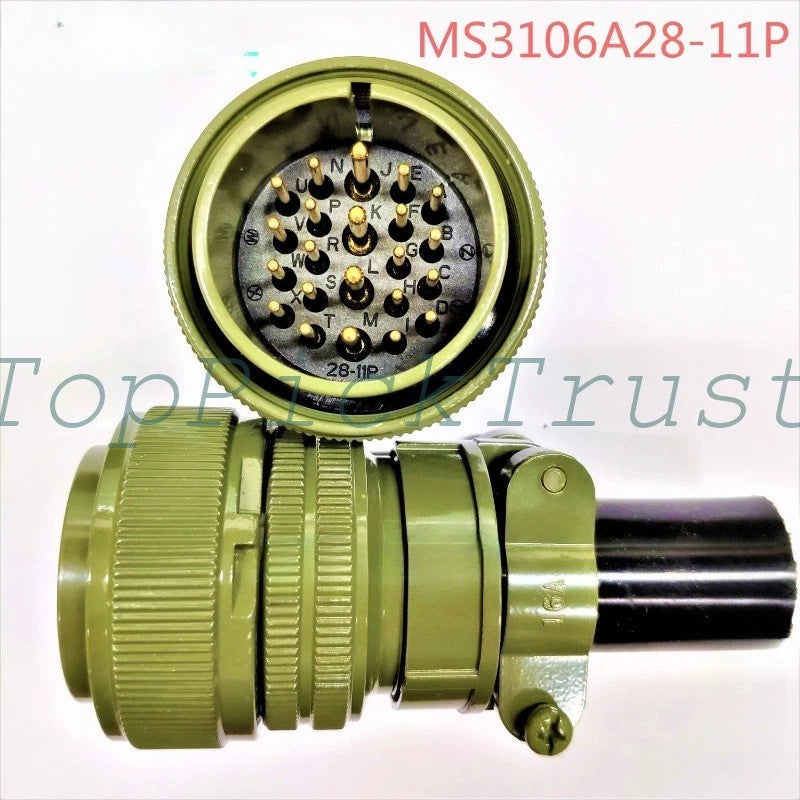 1PCS MS3106A 28-11P 22 core straight pin Servo motor connector