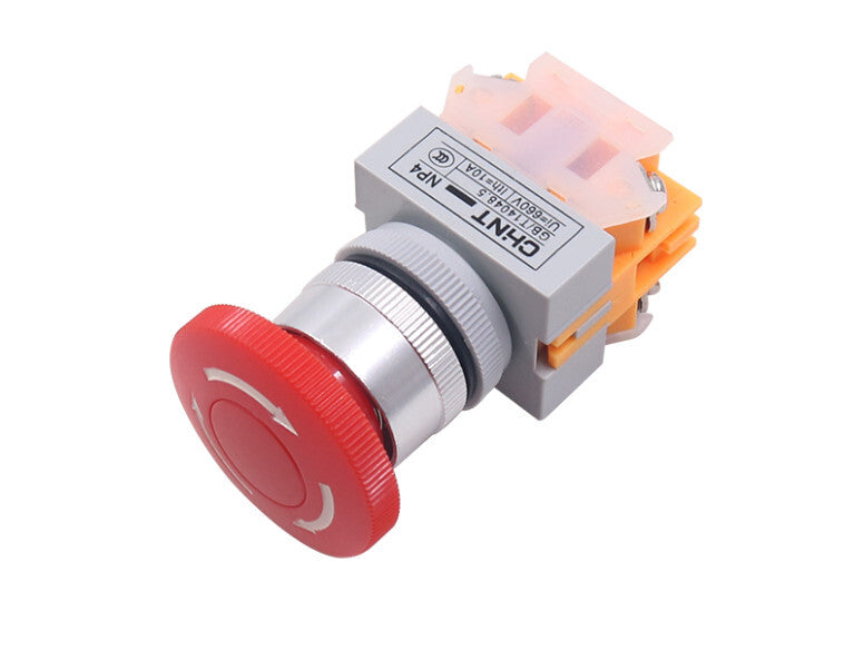 10PCS Chint NP4-11ZS/1 Pushbutton Switches 1NO+1NC Red