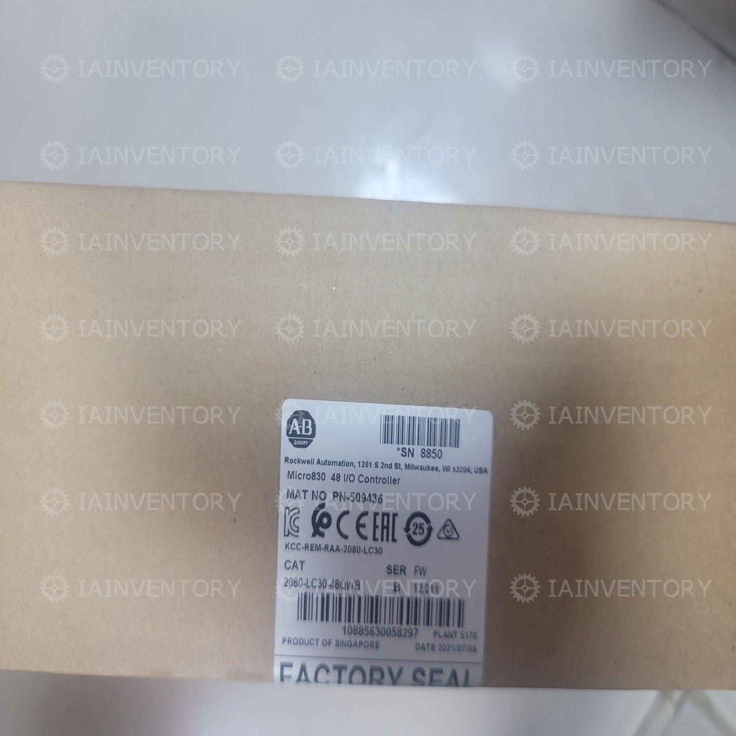 Allen-Bradley 2080-LC30-48QWB Fast Ship - ALLEN-BRADLEY