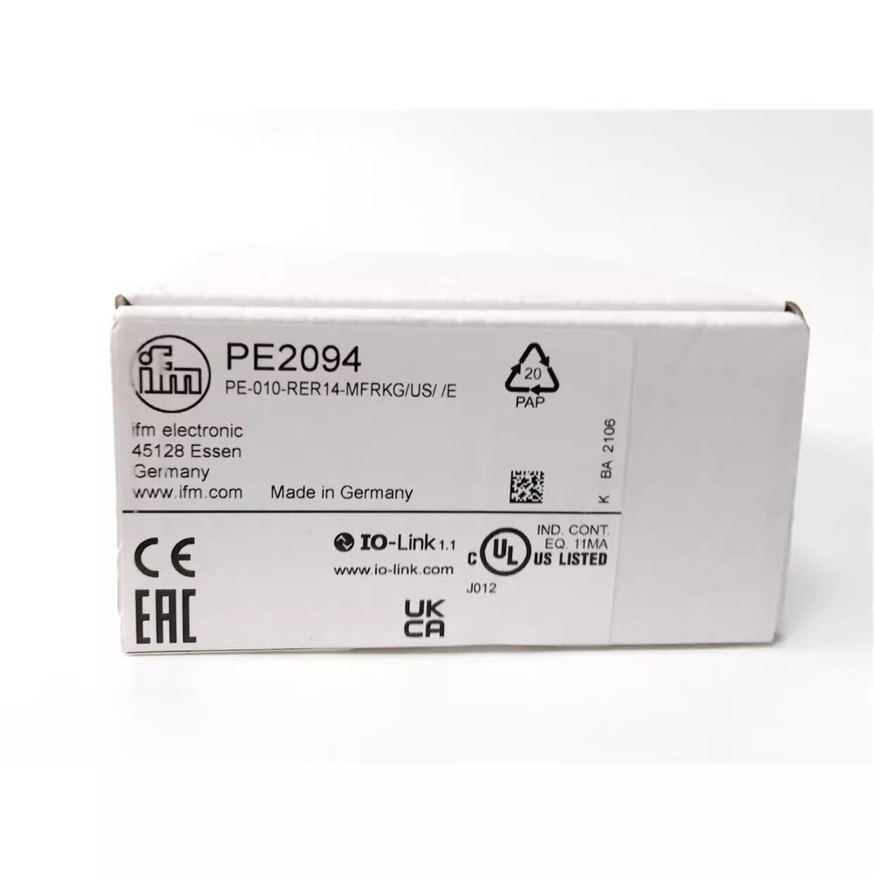 new 1pcs IFM PE2094 Pressure Sensor - IFM