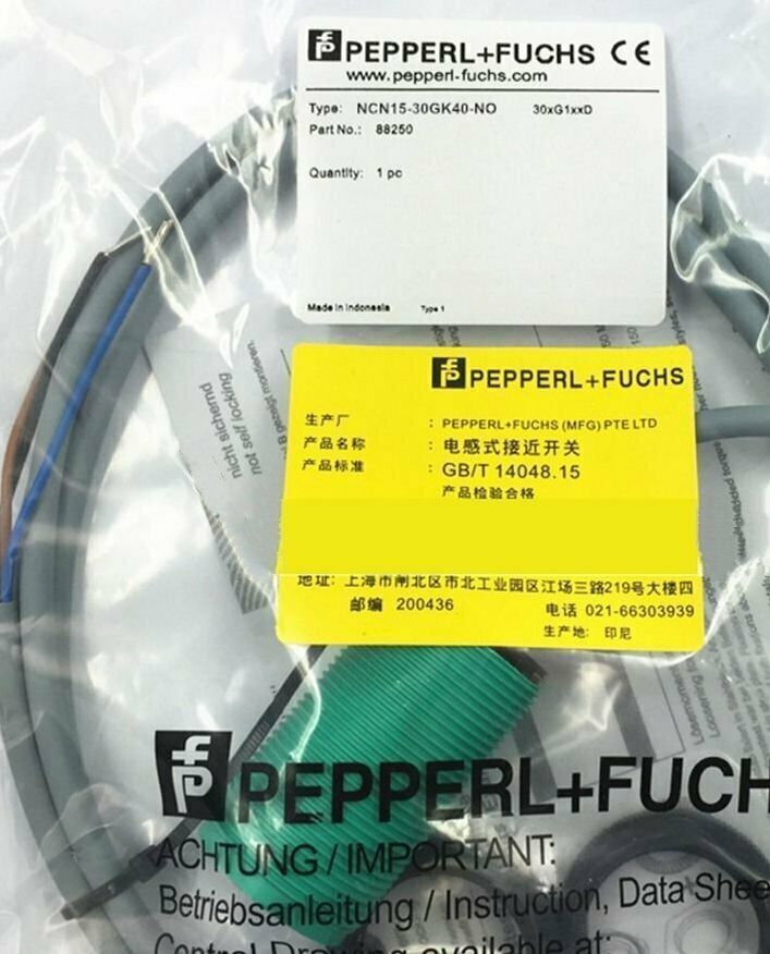 New One Pepperl+ Fuchs NCN15-30GK40-N0 Inductiver Sensor - ONE PEPPERL+ FUCHS