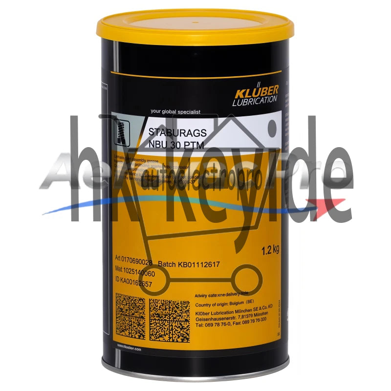 1Pcs KLUBER Lubrication STABURAGS NBU 30 PTM 1.2kg (13 oz) SAFE RELIABLE