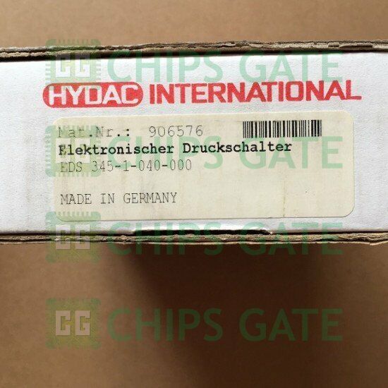 1PCS HYDAC Pressure Switch EDS 345-1-040-000 – Fast Ship - HYDAC