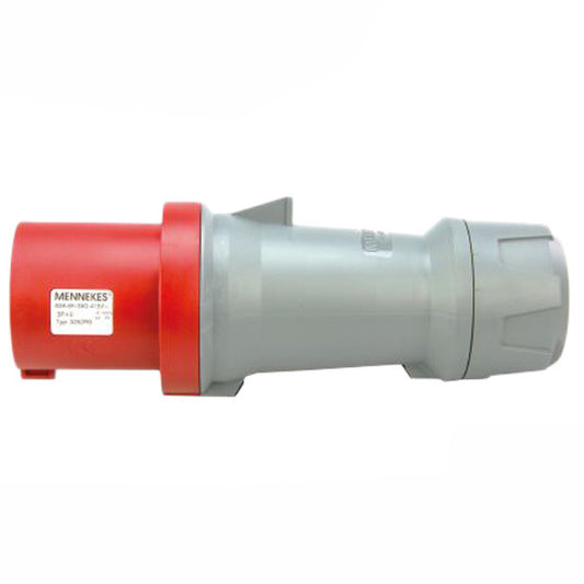 1PCS MENNEKES TYP:3252 TYP3252 IP44 400V 4P 63A INDUSTRIAL PLUG