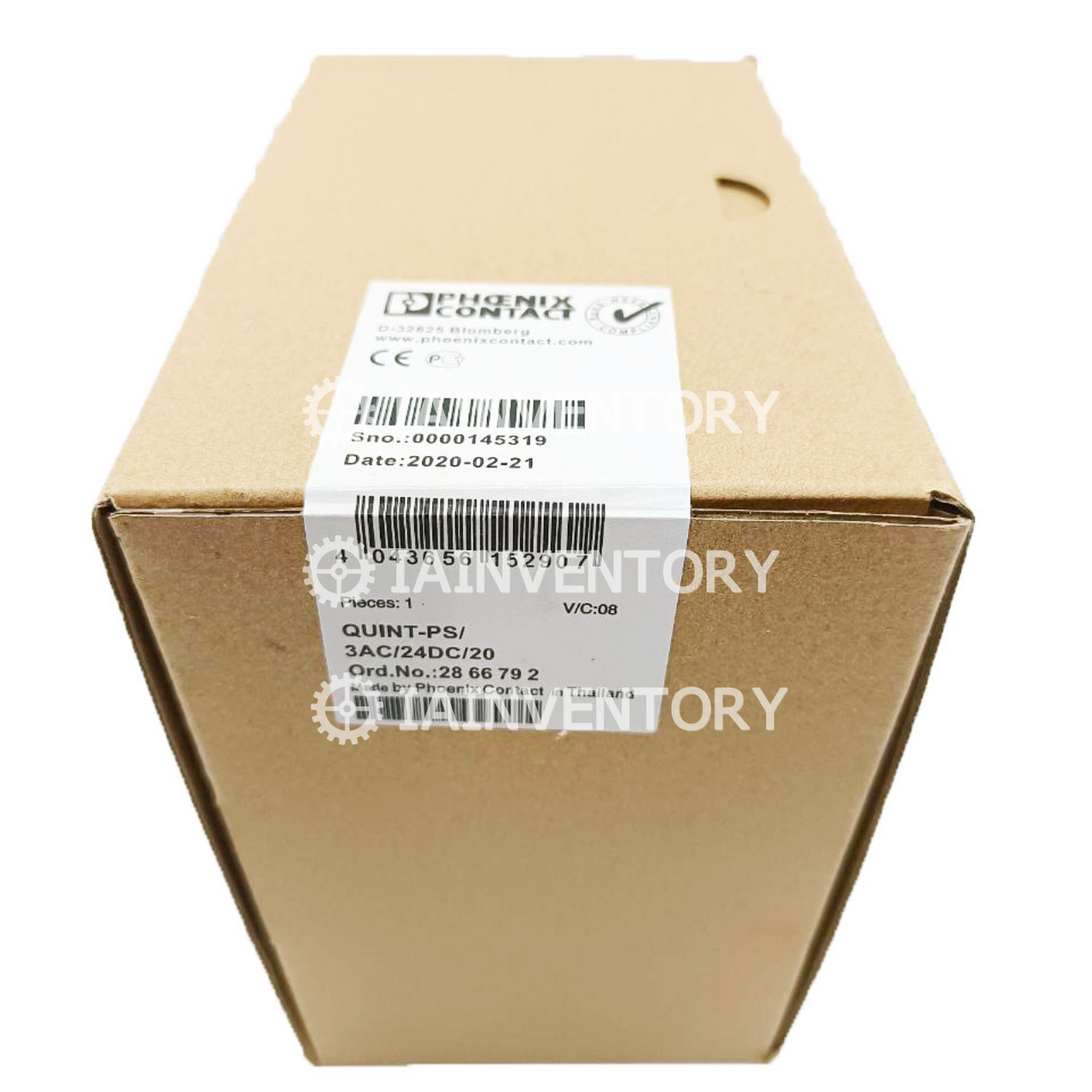 Phoenix Contact Quint PS 3AC 24DC 20 New In Box Power Supply Unit - PHOENIX CONTACT QUINT
