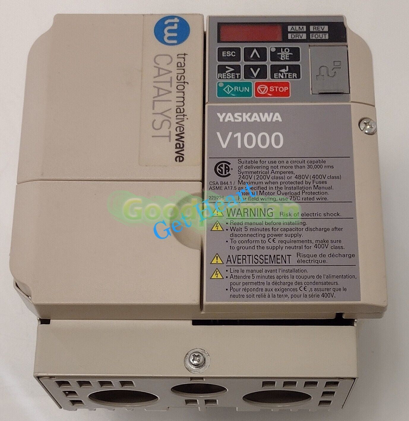 CIMR-VU2A0020FAA Yaskawa AC Driver CIMRVU2A0020FAA or UPS