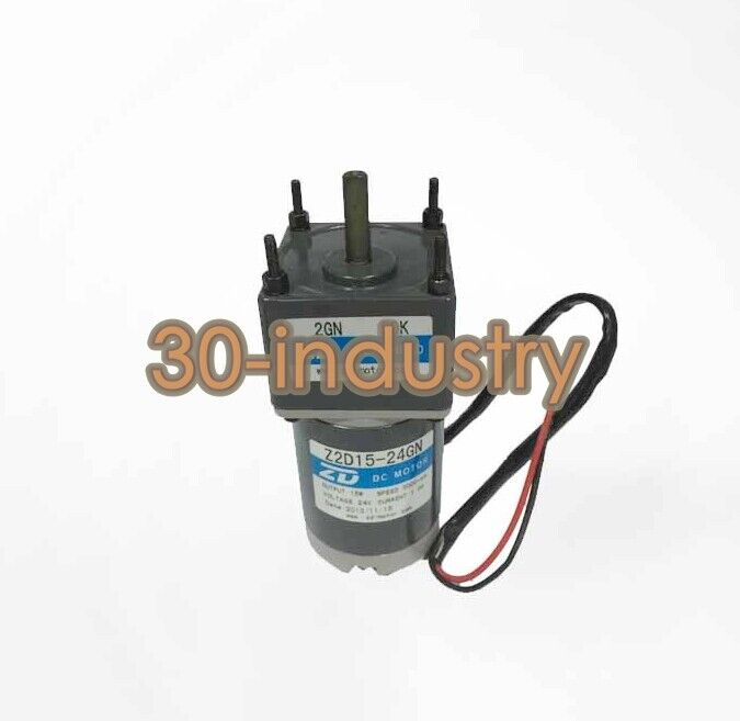 ZD Z2D15 Gear Motor with 18S and 2GN Options for Various Loads - INDUSTRIAL EQUIPMENT SOLUTIONS