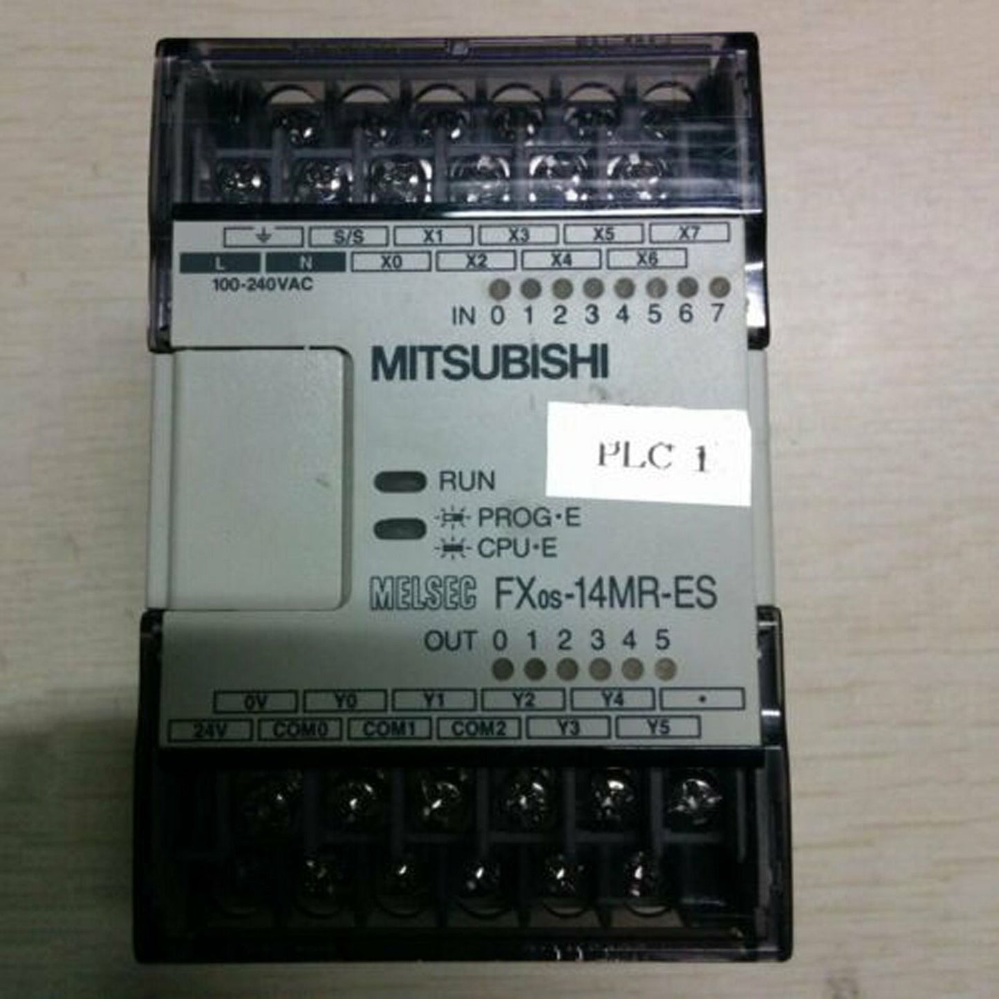 Used Mitsubishi FX0-14MR-ES/UL Programmable Controller - MITSUBISHI